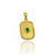 Emerald Byzantine Yellow Gold Pendant Emerald Byzantine Yellow Gold Pendant