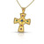 Multi Stone Greek Byzantine Gold Cross