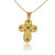 Multi Gemstone Byzantine Cross Multi Gemstone Byzantine Cross