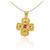 Ruby Emeralds Byzantine Gold Cross Ruby Emeralds Byzantine Gold Cross