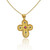 Ruby Sapphires Byzantine Gold Greek Orthodox Cross Ruby Sapphires Byzantine Gold Greek Orthodox Cross