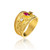 Ruby Diamonds Byzantine Gold Ring Ruby Diamonds Byzantine Gold Ring