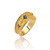 Princess Cut Sapphire Rubies Byzantine Gold Ring Princess Cut Sapphire Rubies Byzantine Gold Ring