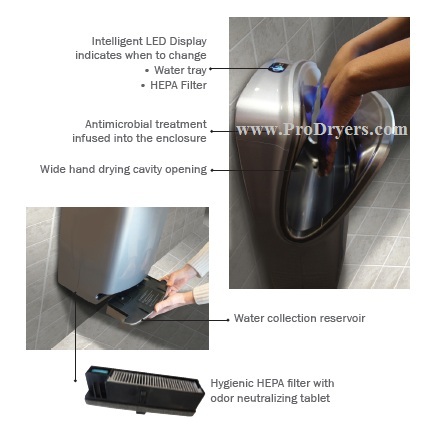 World Dryer VMax Hand Dryer