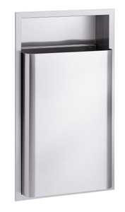 Bradley 34610 Waste Receptacle, SemiRecessed, 12