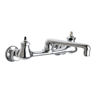 Chicago Faucets 540LDLEHAB Dual Supply Sink Faucet Less Handle