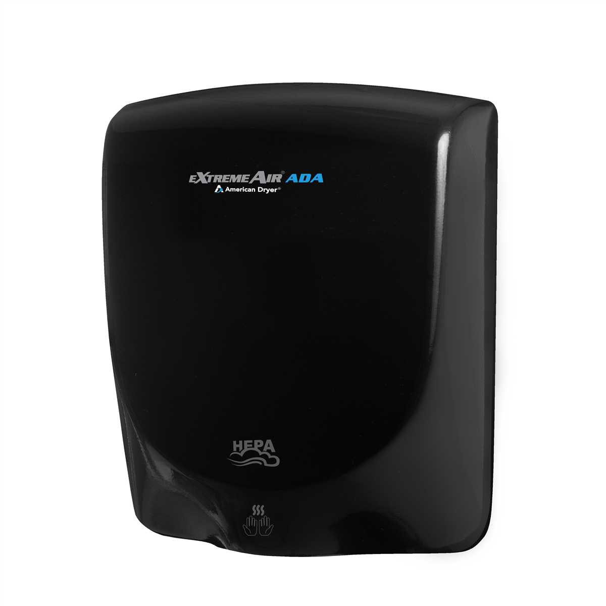 AXT-DB American Dryer ExtremeAir Black ADA Hand Dryer