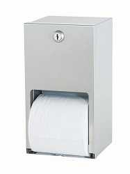 Bradley 5402 Toilet Tissue Dispenser, Dual Roll