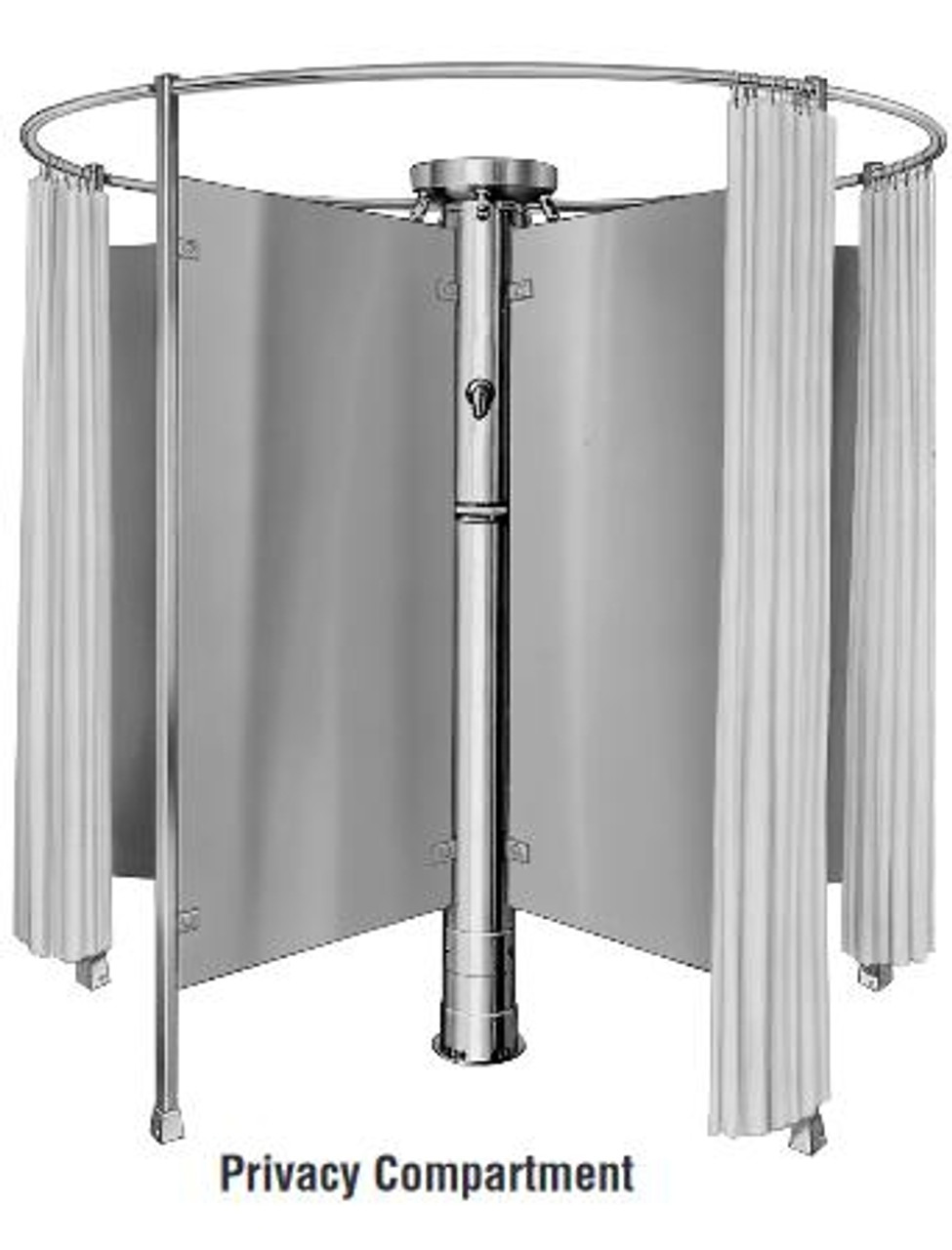 Bradley COL6C 6Person Column Shower