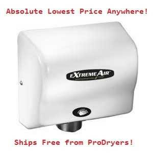 American Dryer EXT7 eXtremeAir Hand Dryer White ProDryers