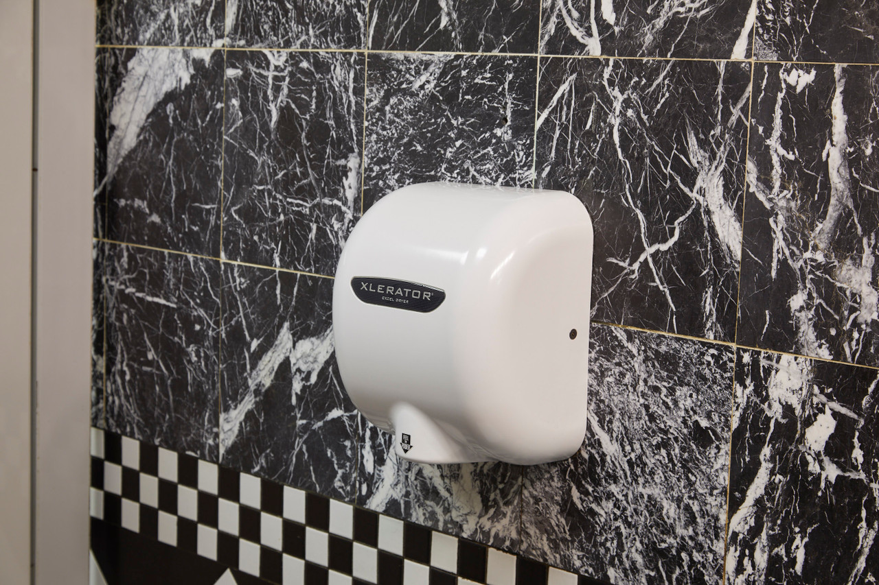 Excel Dryer XL-W XLERATOR Hand Dryer Zinc Die-Cast Cover - White