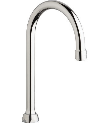 Chicago Faucets GN2AH8E3JKABCP Gooseneck Spout