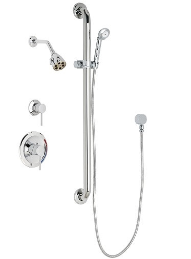 Chicago Faucets SHPB111024 Pressure Balancing Tub Shower