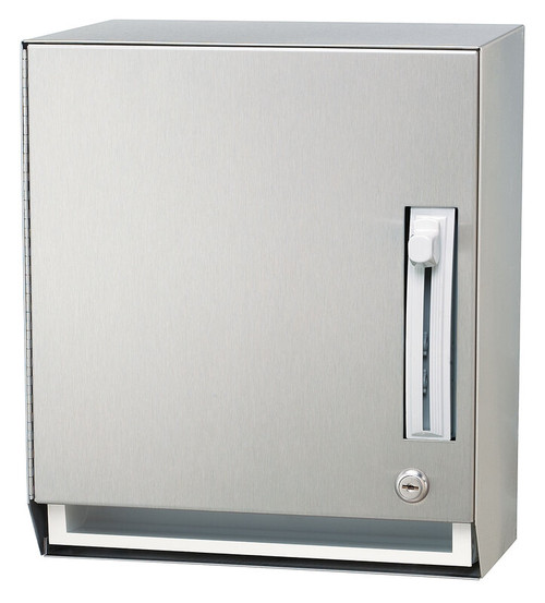 Bradley 2483 Towel Dispenser, Roll Towel, Surface Mtd., Lever