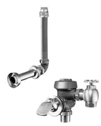 Sloan ROYAL 318 Foot Pedal Closet Flushometer (7-3/4 inch LDIM)