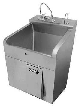 Sloan ESS-3100-C-ADM Single Station Scrub Sink