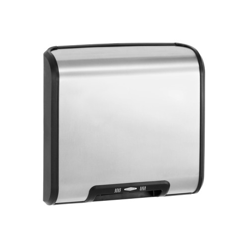 Bobrick 7128 115V TrimDry ADA Hand Dryer, Stainless Steel Cover, QuietDry Series, Thin Hand Dryer