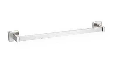 Bradley 9055-18 Towel Bar, Square, Bright Polished Stainless Steel, 18"
