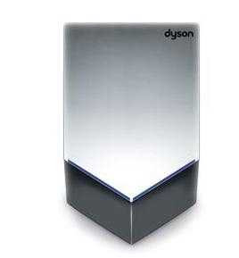  AB12-N Dyson Airblade V Hand Dryer, AB12 Sprayed Nickel (DISCONTINUED, NEW HU02 MODEL WILL BE SHIPPED)