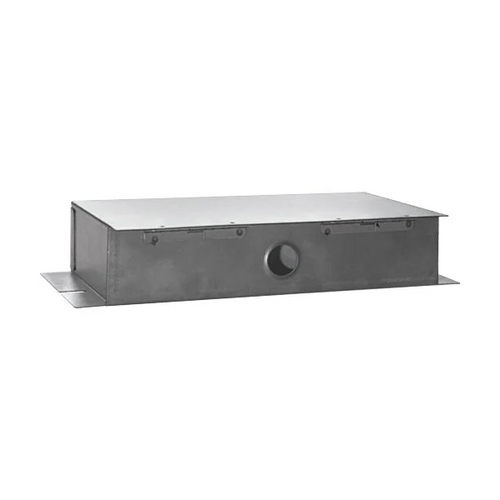 ASI 0257 apron mounted facial tissue box holder, corrosion protected steel, holds standard size box, commercial use, top is NOT included