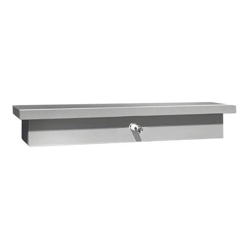 ASI 0318 Liquid Soap Dispenser and Shelf, One Valve, Surface Mounted