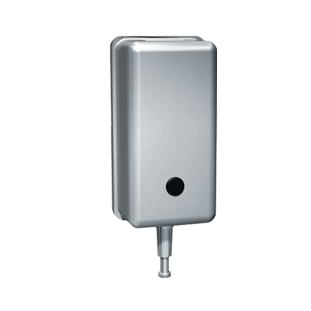 ASI 0346 Liquid Soap Dispenser, Vertical Valve, Surface Mounted