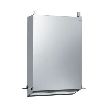 ASI 0439 Traditional Towel Dispenser, Concealed Body, Recessed