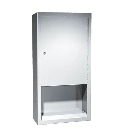 ASI 0452-9 Traditional Paper Towel Dispenser, Multi, C-Fold, Surface Mounted