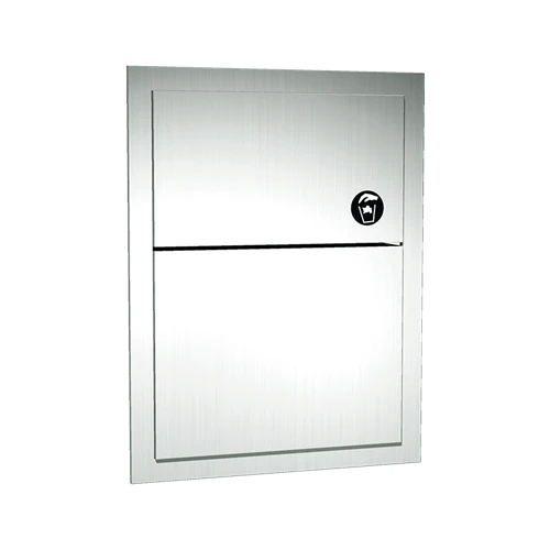 ASI 0473 Sanitary Napkin Disposal, Recessed, 1.5 Gallon
