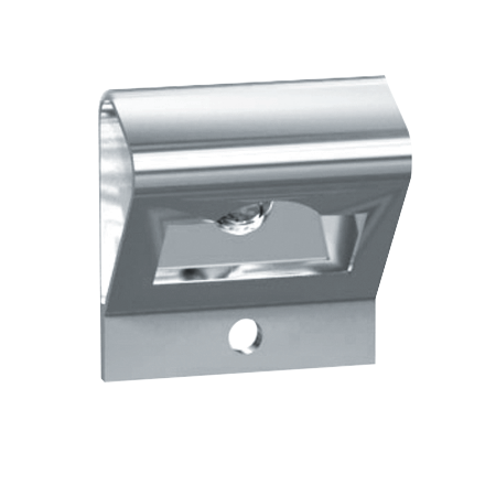 ASI 0711-B Bottle Opener, Surface Mounted, Bright Finish