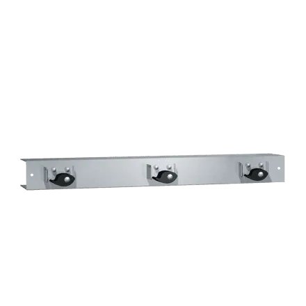 ASI 0796-3 Mop Rack, 3 Holders, Surface Mounted, 26"