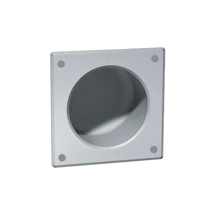 ASI 110-13 Recessed Toilet Tissue Holder, Front Mount, Square