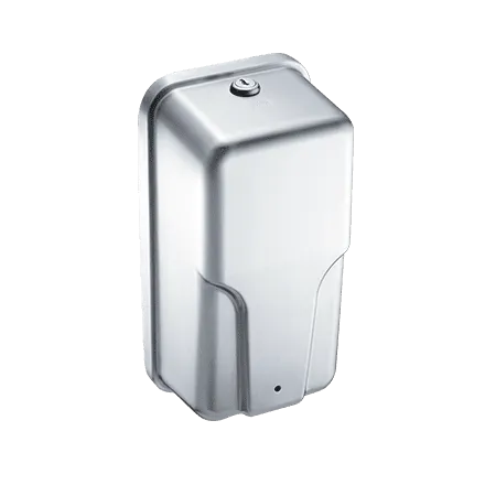 ASI 20365 Roval Automatic Foam Soap and Foam Hand Sanitizer Dispenser, Surface or Stand Mounted, Stainless Steel with Satin Finish