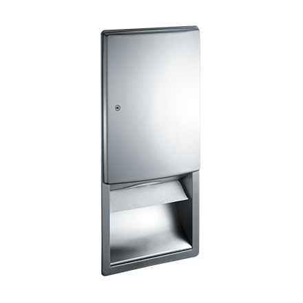 ASI 20452 Roval Paper Towel Dispenser, Recessed