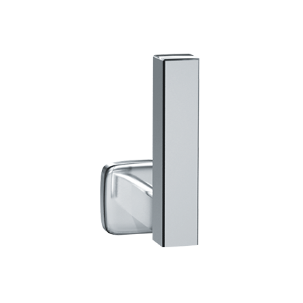 ASI 7303-B Extra Roll Toilet Tissue Holder, Surface Mounted, Bright Finish