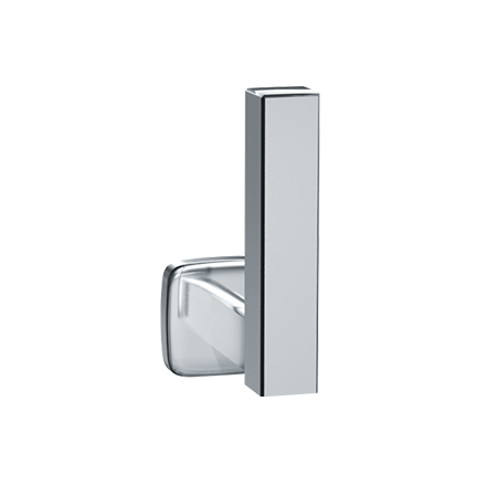 ASI 7303-S Extra Roll Toilet Tissue Holder, Surface Mounted, Bright Finish
