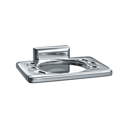 ASI 7335-S Toothbrush and Tumbler Holder, Surface Mounted, Satin Finish