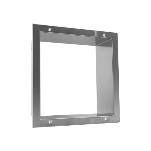 ASI 8155 Extensive Sleeve and Flange for Specimen Pass Through Cabinet 8154, 5-1/2" to 9-7/8" Wall Depth
