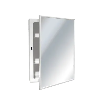 ASI 8339 Medicine Cabinet, Surface Mounted, Enameled Steel, 16" x 22"