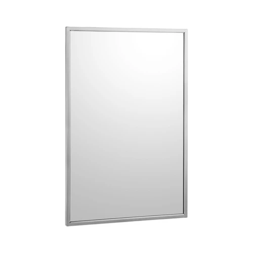 Bobrick B-290 1836 Angle Framed Mirror 18 W by 36 H