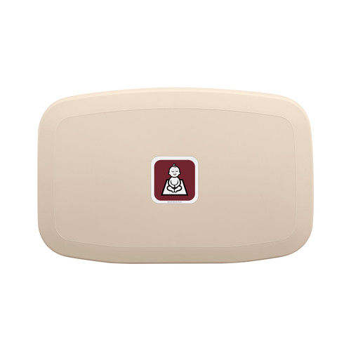 Gamco BCS-3 Baby Changing Station, Surface Mounted, ADA Compliant, Cream
