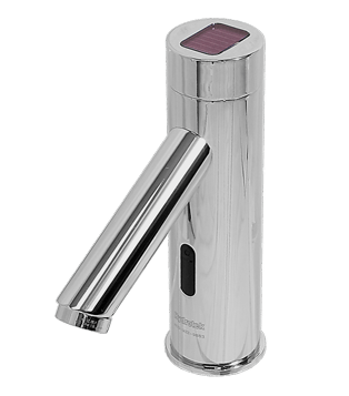 Hydrotek HB-7000SLE-LR Solar Lavatory Faucet, Above-Deck Components, Non-mixing, Vandal Resistant, ADA Compliant