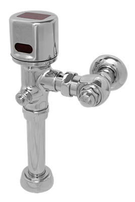Hydrotek HB8SLE-16DF Automatic SOLAR Powered Flush Valve 1.6 / 1.0 GPF Dual Flush Closet, 1" Stop and 1-1/2" Top Spud, ADA Compliant