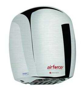 World Dryer J4-973 J4-973 Airforce Hand Dryer by World Dryer, Automatic, Brushed Stainless Steel, SteriTouch, 208/230 Volts (DISCONTINUED, NOT AVAILABLE TO ORDER)