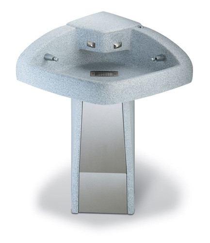 Bradley MF2922 Multi-Fount Washfountain, Corner-Fount, Terreon