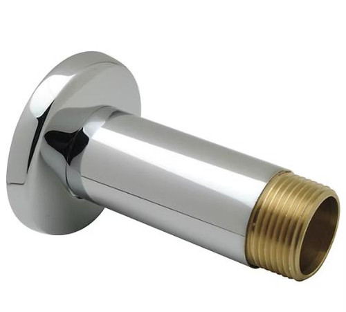 Zurn P6000-YBYC 1 Inch Sweat Solder Kit with Cast Wall Flange for Flush Valve, Chrome Plated Brass