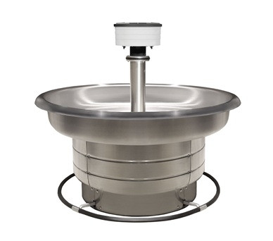 Bradley WF2708 Classic Washfountain, 54" Circular, Stainless Steel