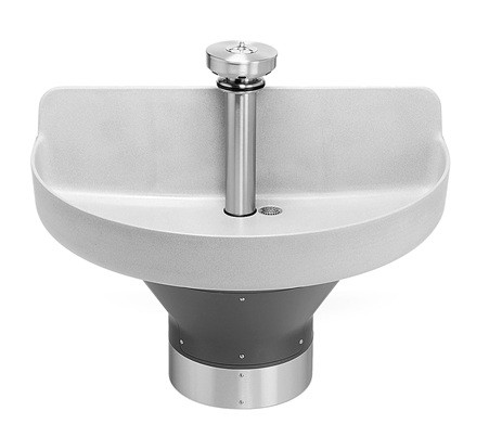 Bradley WF3203 Extra Height Classic Semi-Circular Washfountain Bradley WF3203 Extra Height Classic Semi-Circular Washfountain