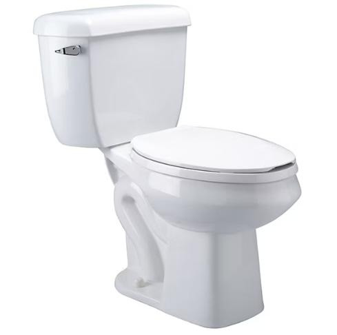 Zurn Z5570 1.6 GPF Pressure Assist Elongated Two-Piece Toilet
