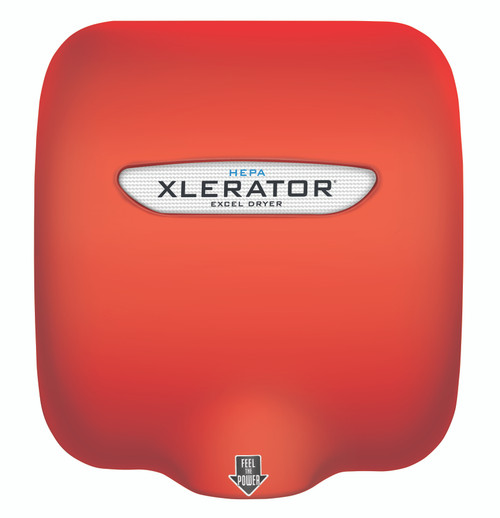 Excel Dryer XL-RH XLERATOR Hand Dryer with HEPA Filtration Factory Installed